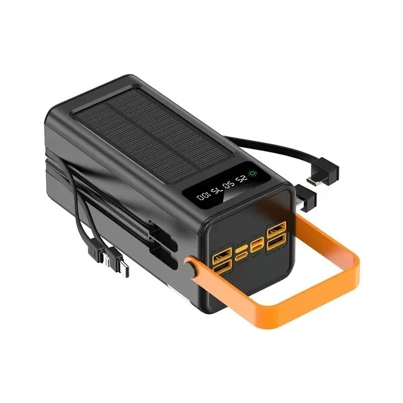 80000mAh Solar Power Bank 120W - Solar Emergency Charger recension och pris