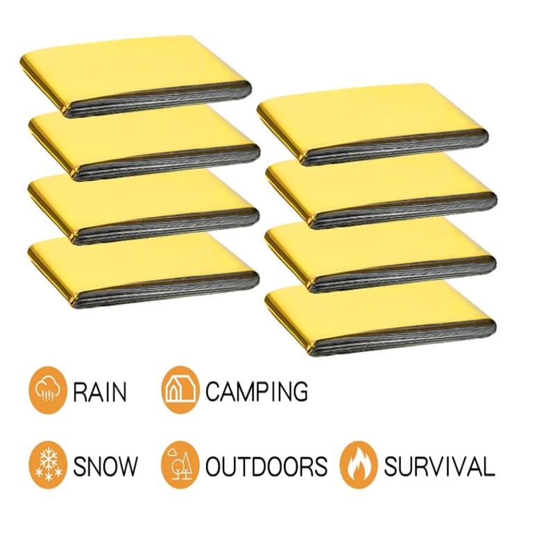 130x210cm Heavy‑Duty Mylar Foi - Survival Blanket Reflective recension och pris
