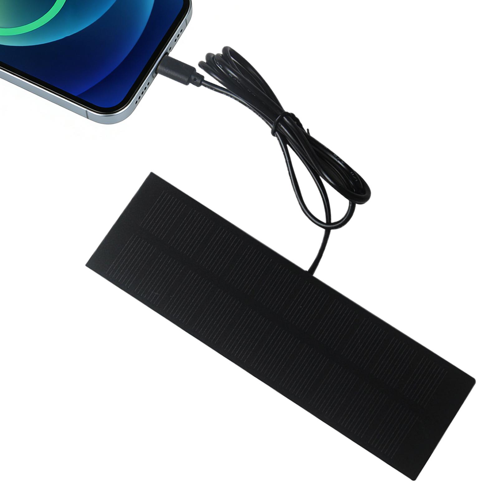 5V 3.7-5W Portable Solar Panel - Solar Emergency Charger recension och pris