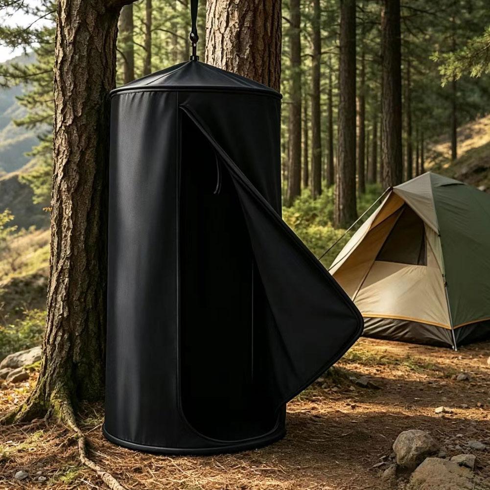 Portable Camping Shower Changi - Emergency Mylar Tent recension och pris