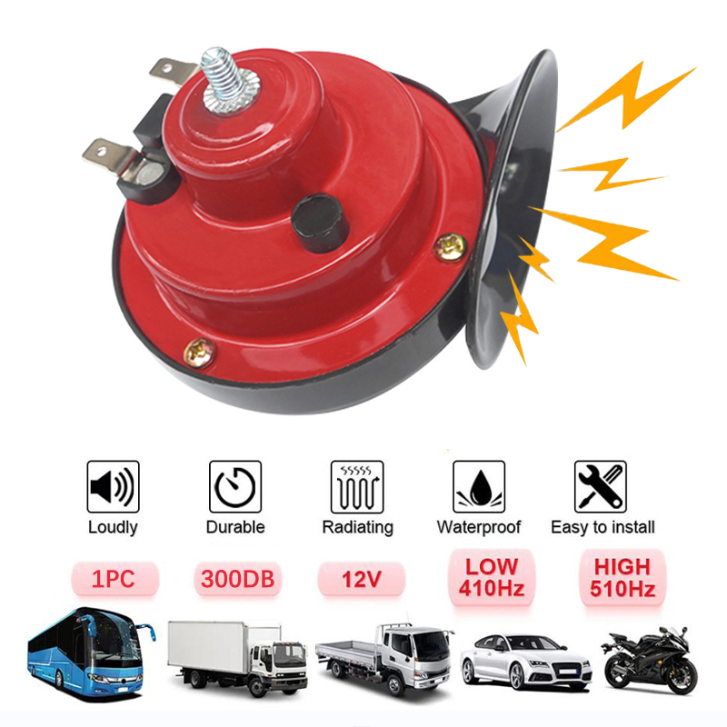 New！Universal 12V Super Loud T - Emergency Whistle Loud recension och pris