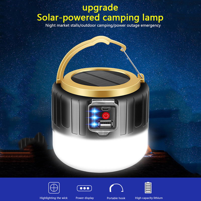 280 Watts Solar LED Camping Li - Solar Emergency Charger recension och pris