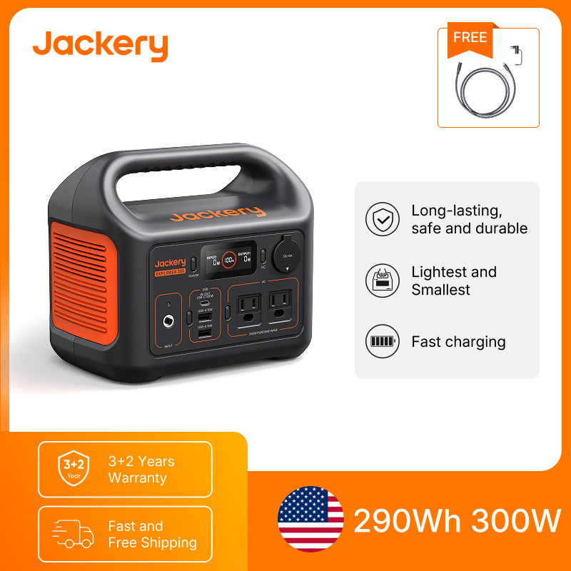Jackery Portable Power Station - Solar Emergency Charger recension och pris