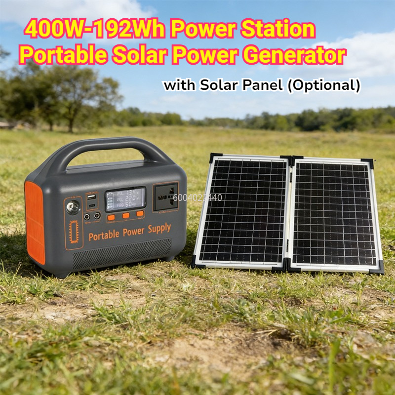 400W Portable Power Station So - Solar Emergency Charger recension och pris