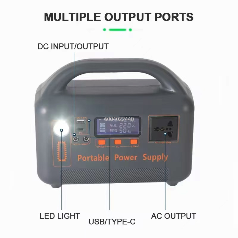 400W Portable Power Station So - Solar Emergency Charger recension och pris
