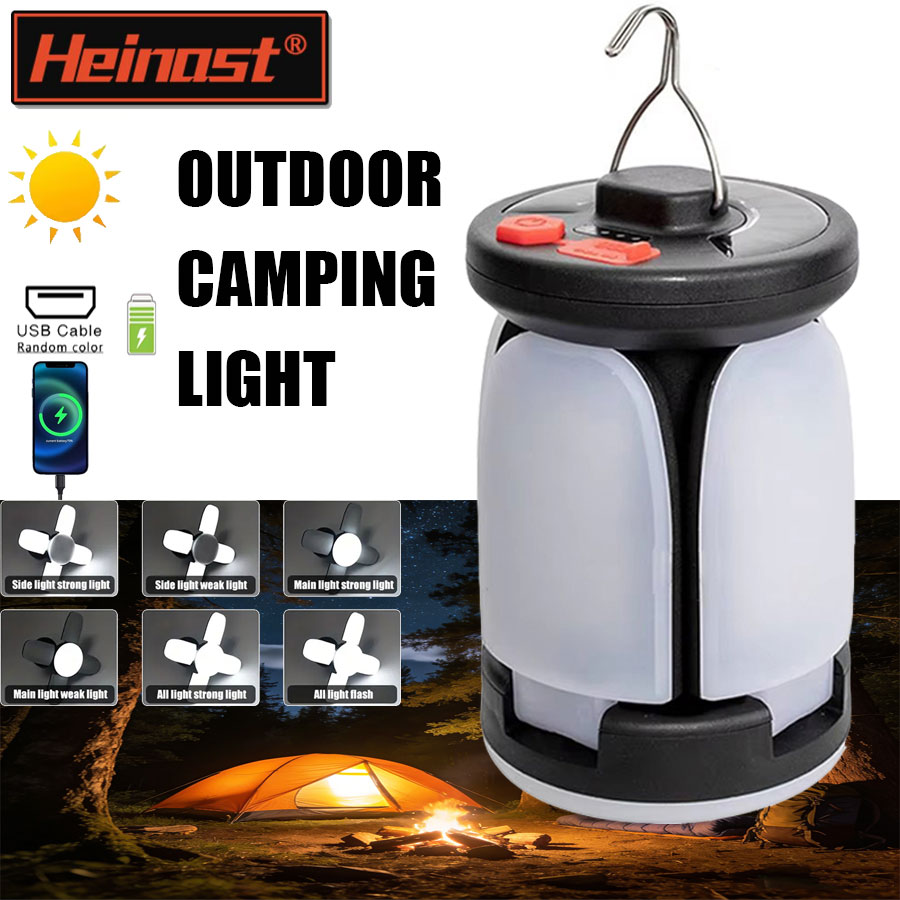 High Power Solar LED Camping L - Solar Emergency Charger recension och pris