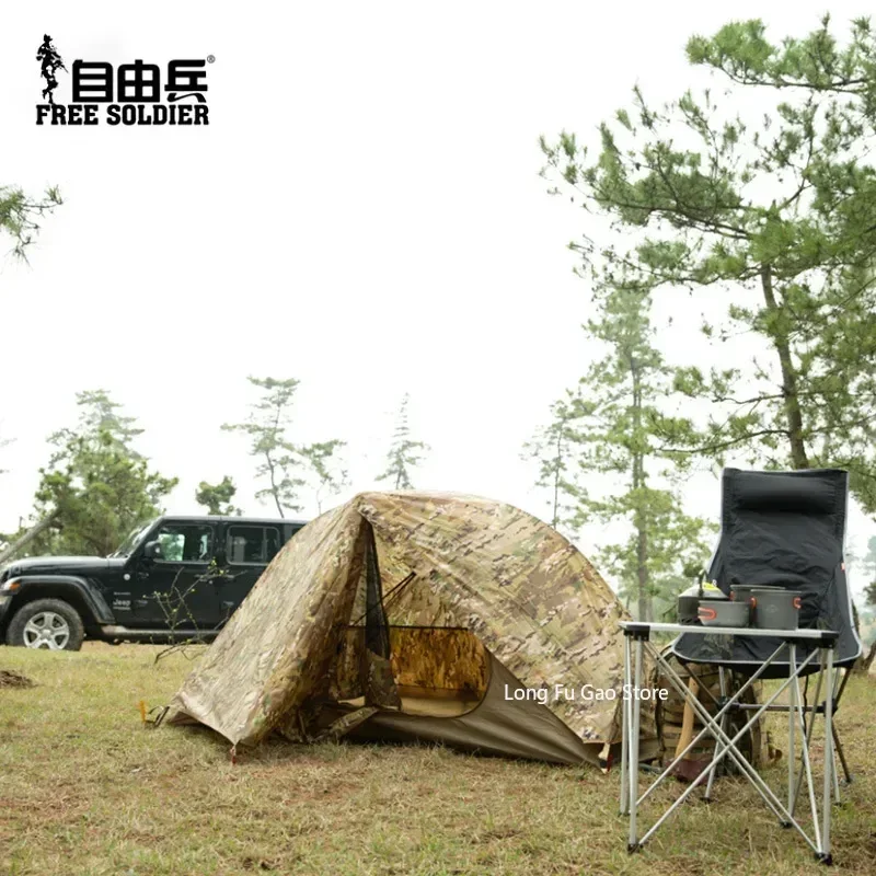 Outdoor Single Camouflage Tent - Emergency Mylar Tent recension och pris